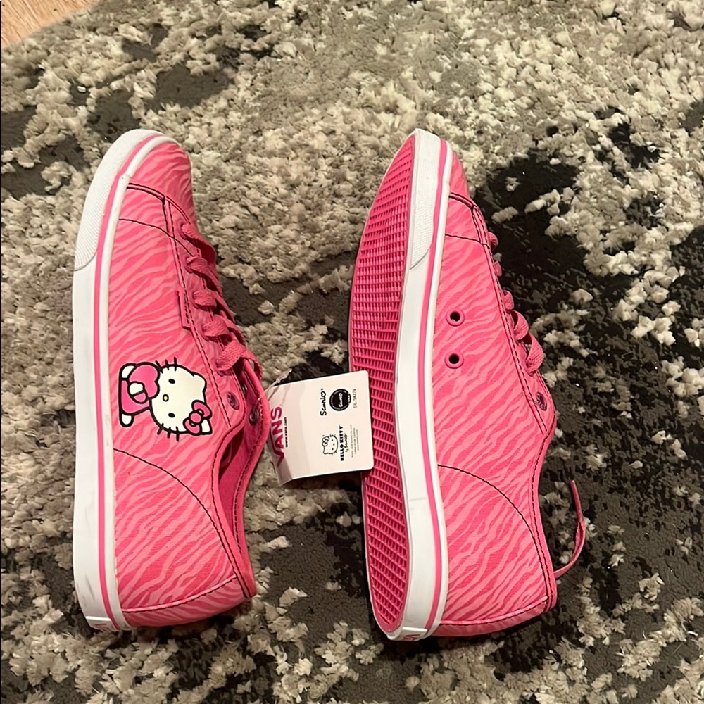 Vans Pink Hello Kitty Sneakers
